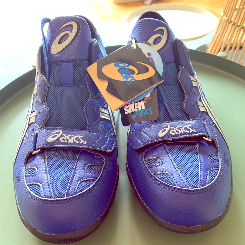 Shot Put. Asics Cyber Throw Blue Size 13 New